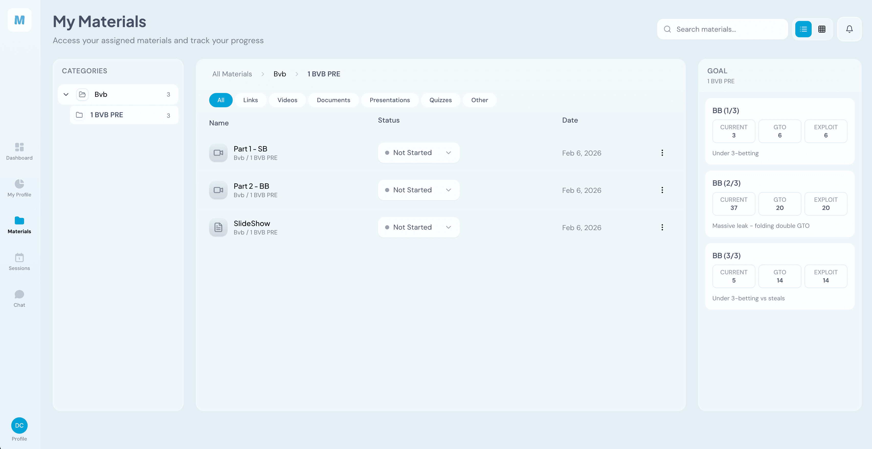 MTTCoaching Materials
